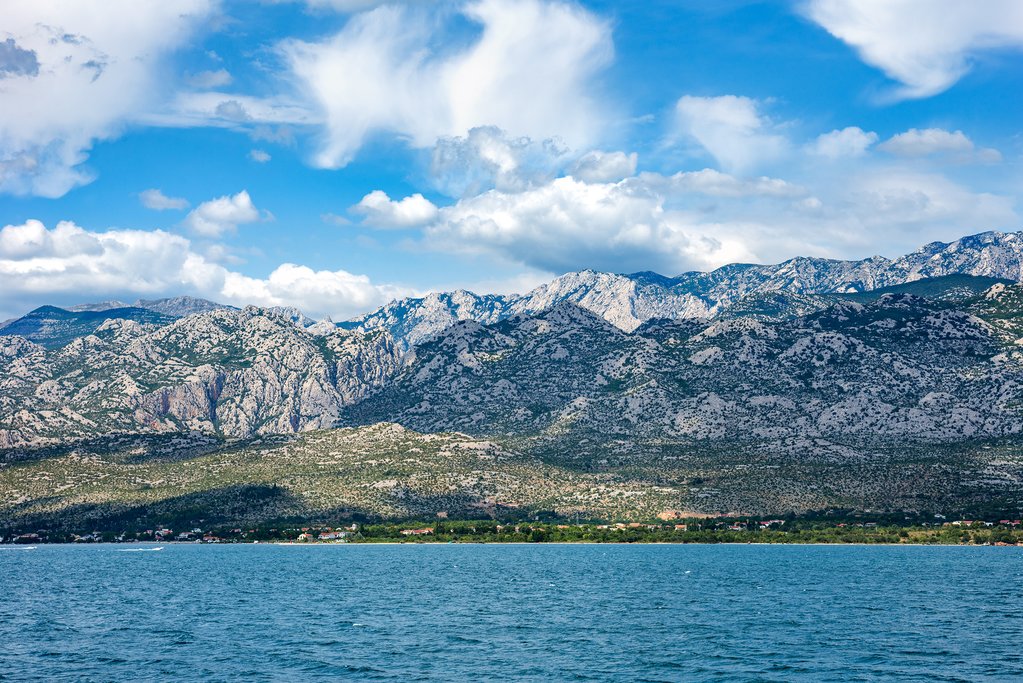 Rugged mountains of Paklenica National Park