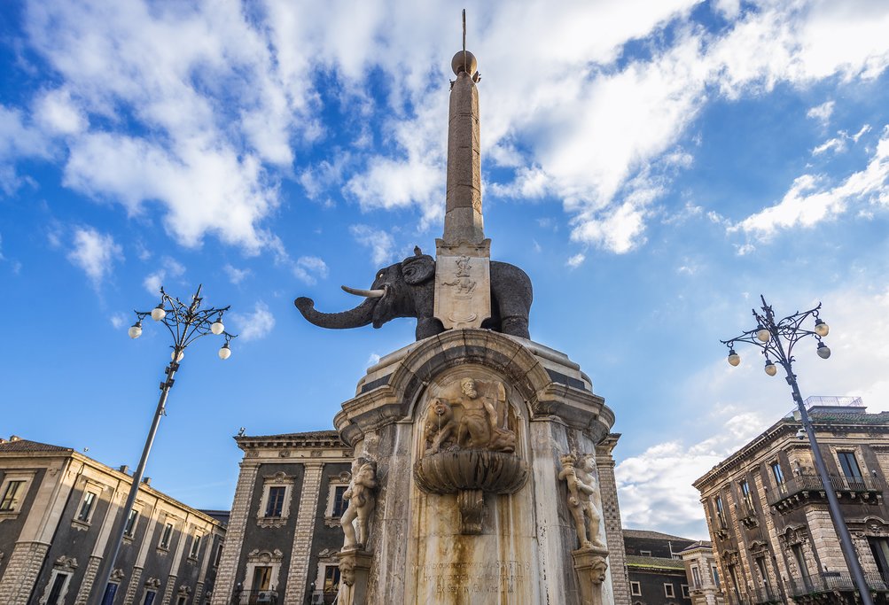 Italy - Sicily - Catania - Fontana dell’ Elefante