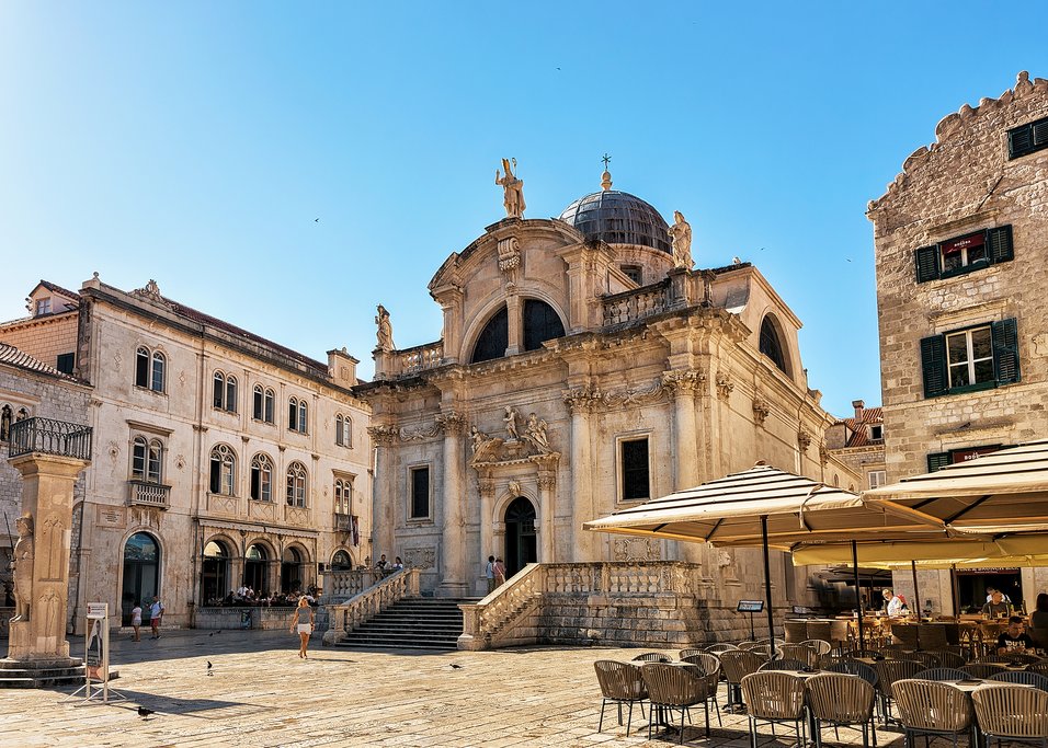 St. Blaise Church on Stradun