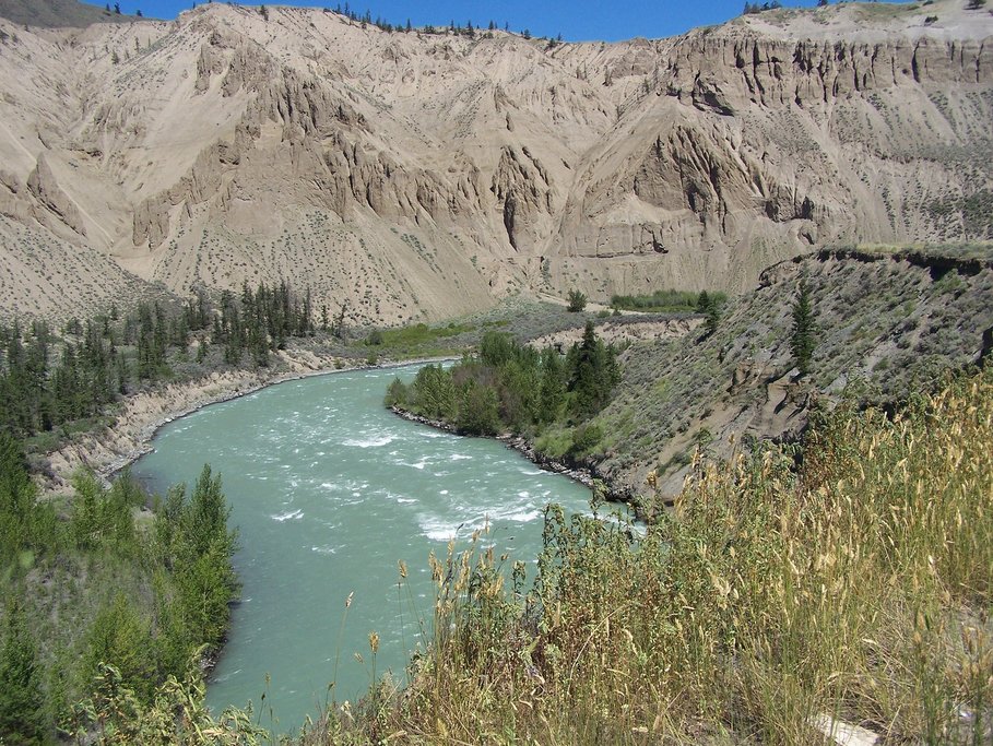 Banks of the Chilcotin River