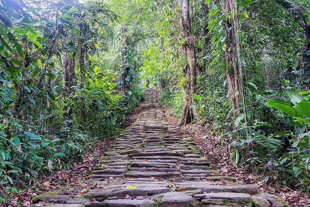 The path to the Lost City