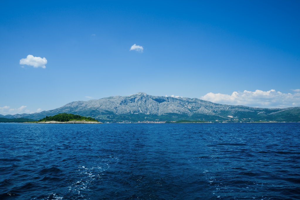 The beautiful island of Mljet off the coast of Dubrovnik