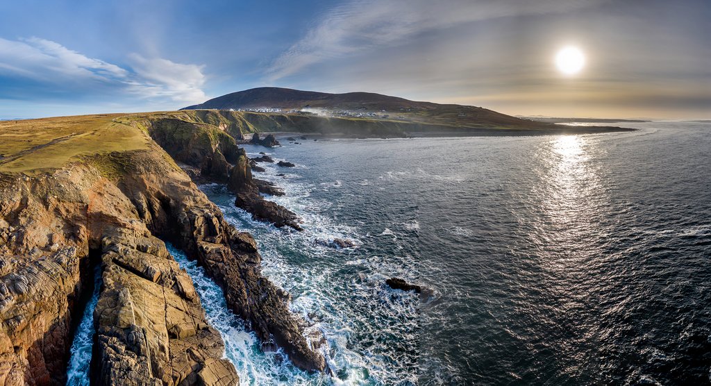Sunset off the Coast of Ireland