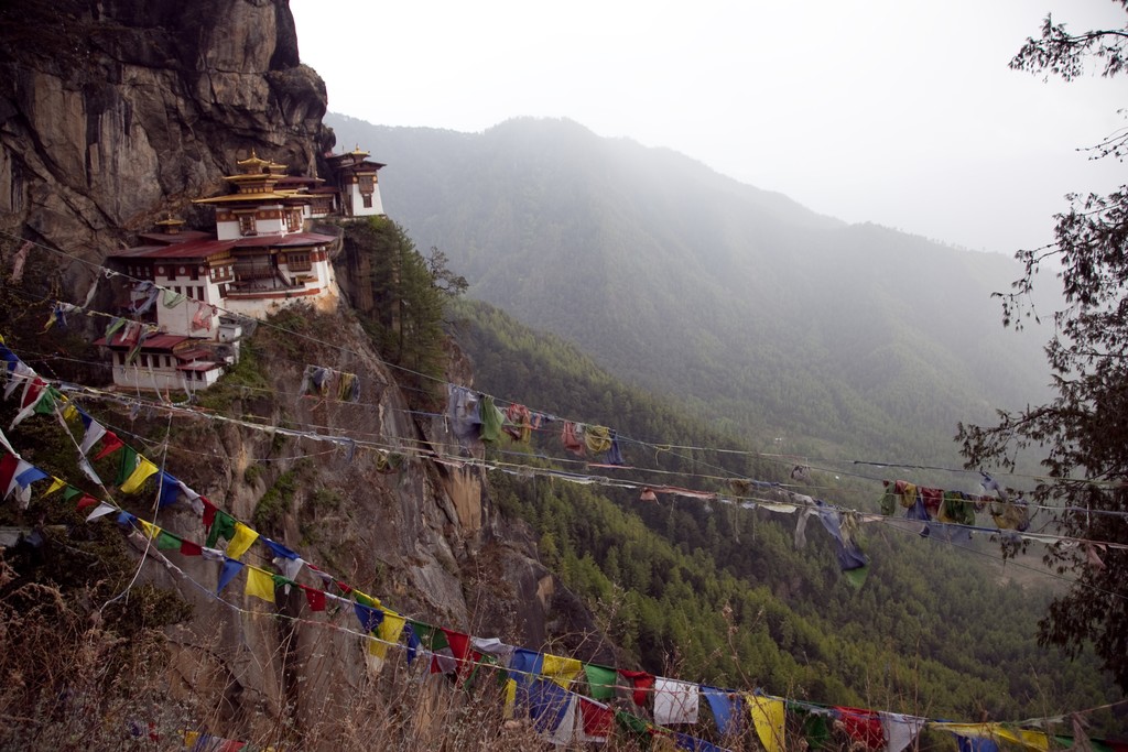 View of Tiger's Nest Monastery