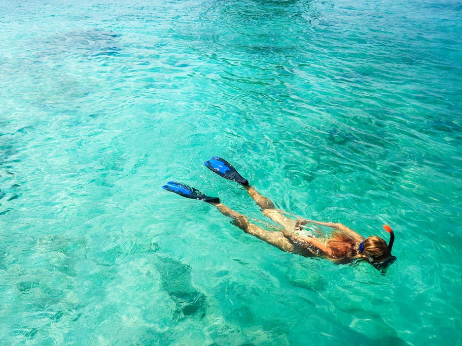 Try some snorkeling in the Caribbean