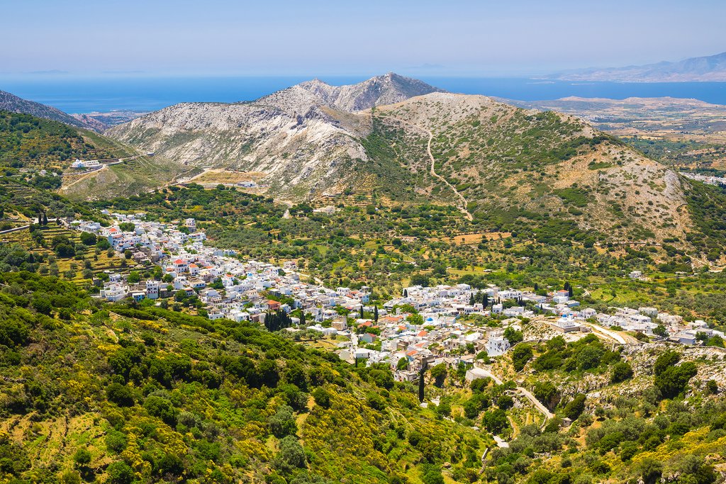 Village Views on the Island of Naxos