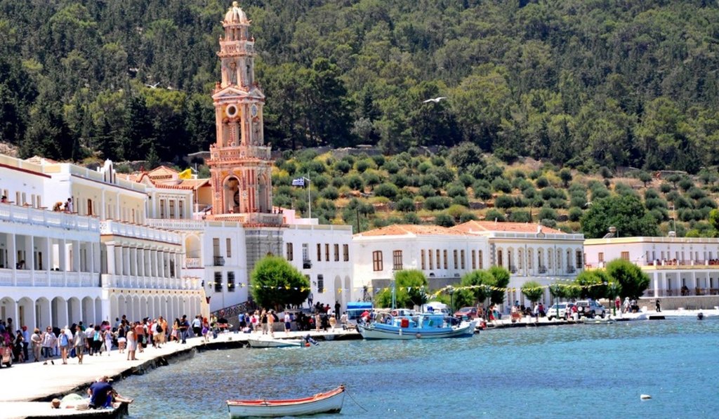 Monastery on Symi Island