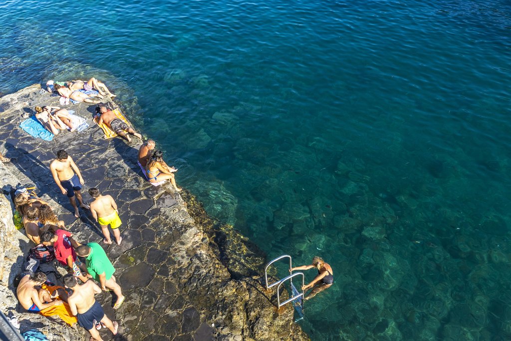 Beach in Santa Margherita Ligure