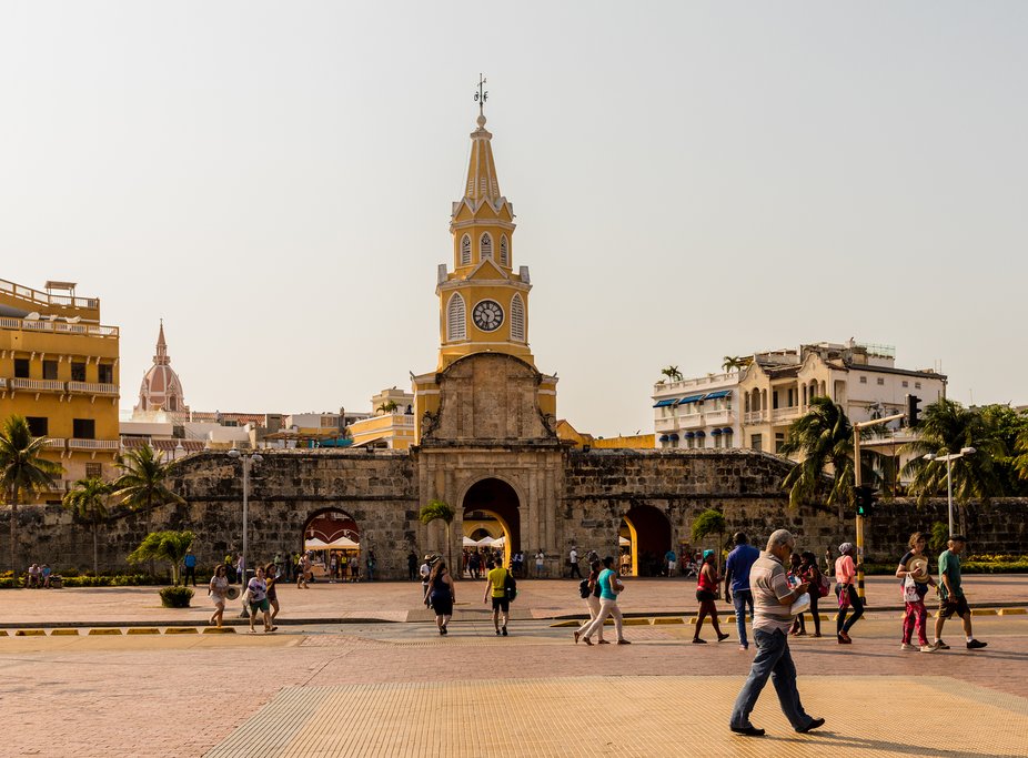 Entrance to Cartagena's Old Town
