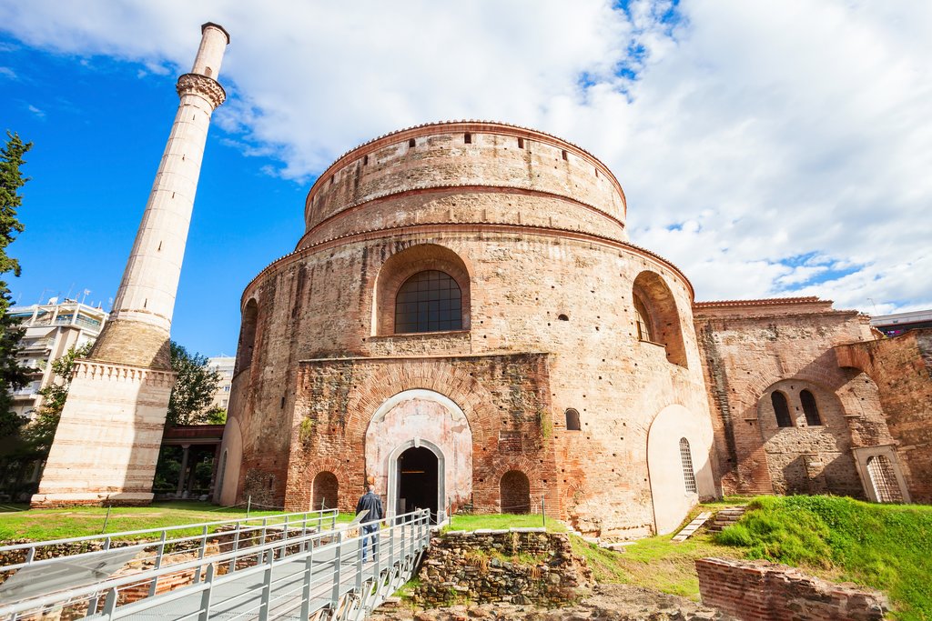 The Rotunda at the Galerius Palace Complex