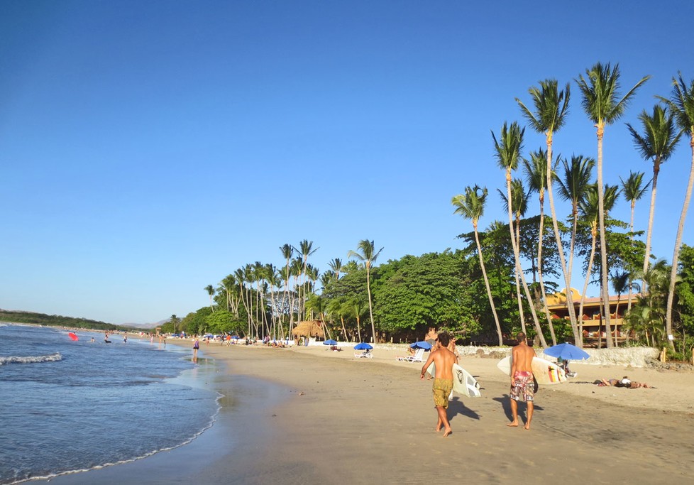 Playa Tamarindo on Costa Rica's Pacific coast