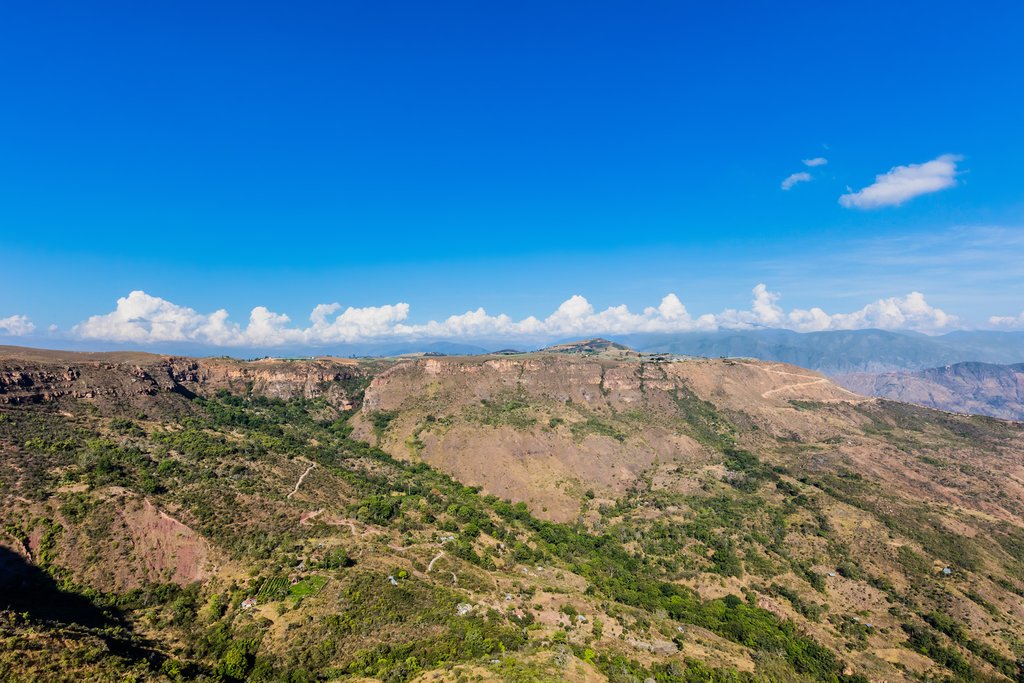 View of Chicamocha Canyon from Mesa de Los Santos