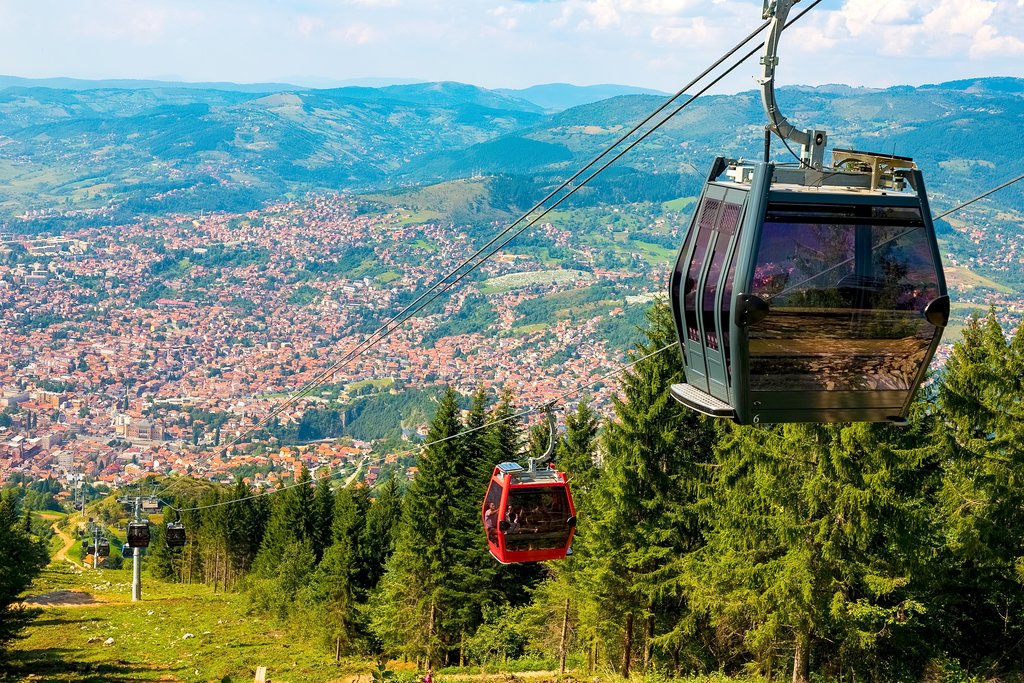 Sarajevo cable cars
