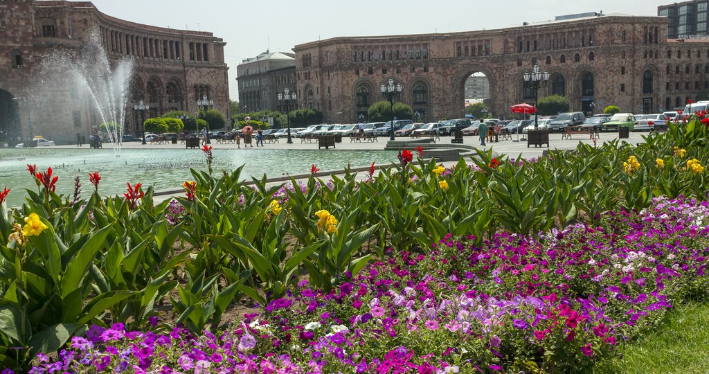 Republic Square in Yerevan