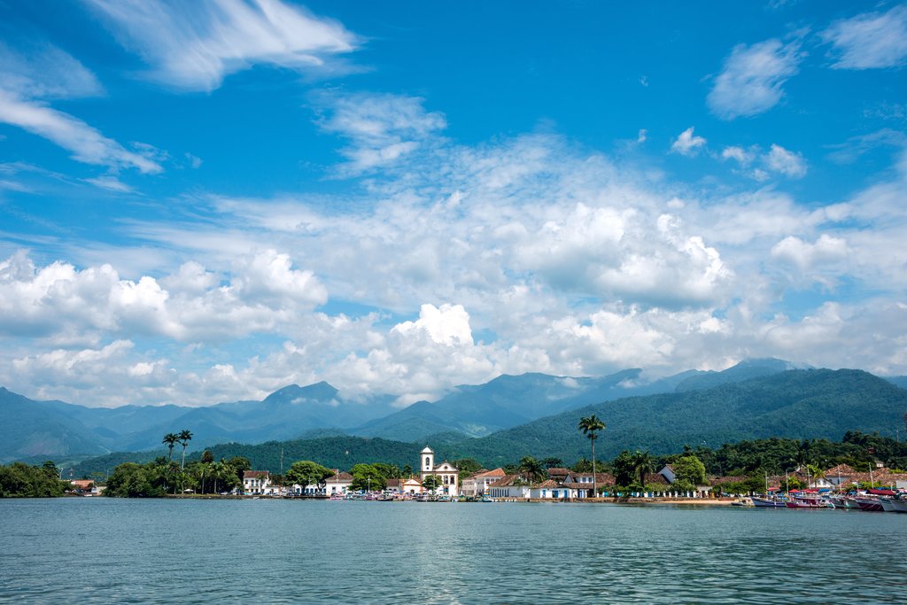 The colonial town of Paraty dates back to the Brazilian Gold Rush