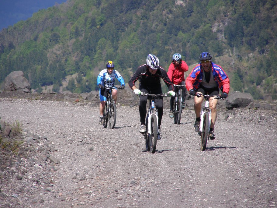 Biking in Chile's Lake and Volcano District