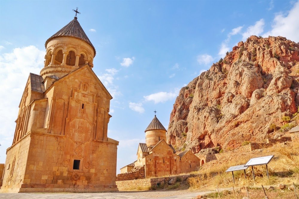 The 13th-century Noravank Monastery