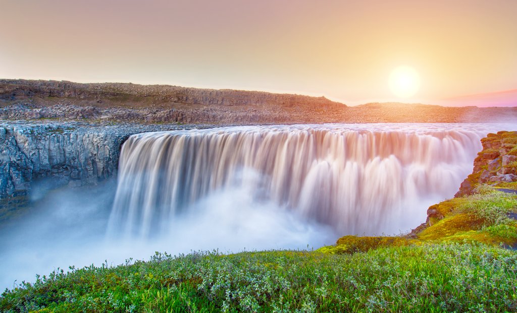 Europe's famed Dettifoss Waterfall