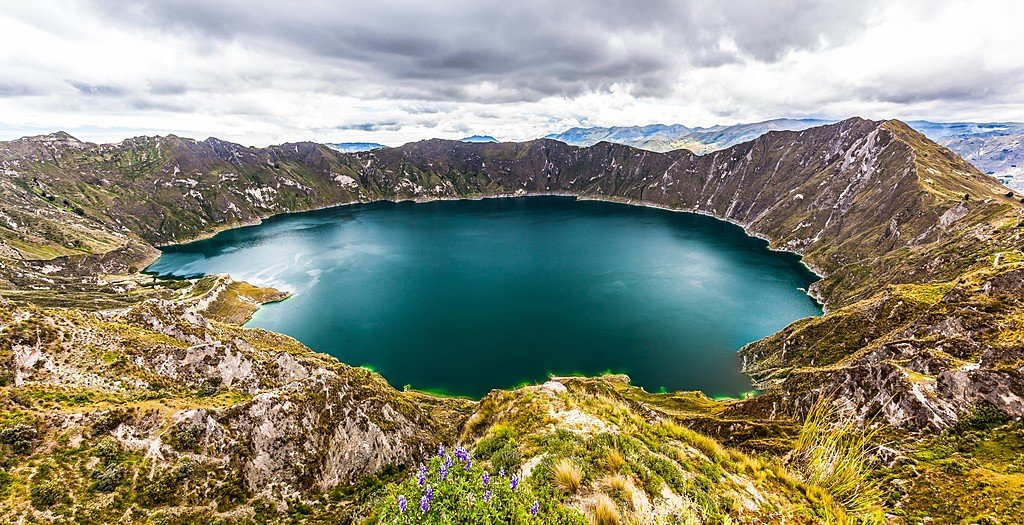 Quilotoa Lagoon
