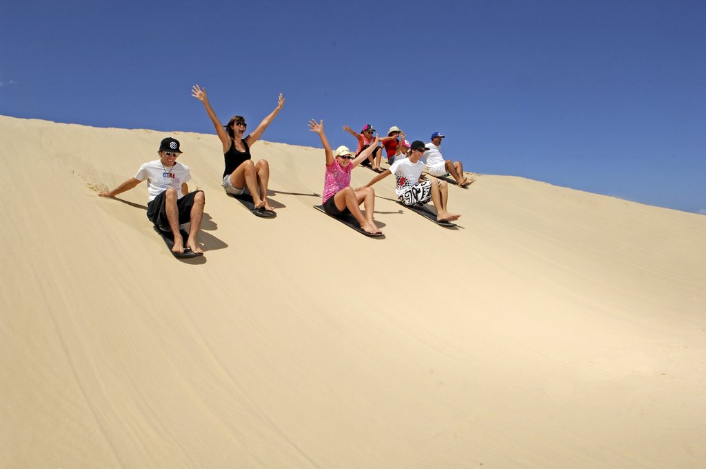 Sanding Boarding in Port Stephens