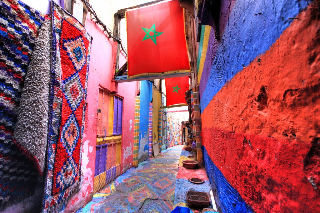 In the medina of Fes