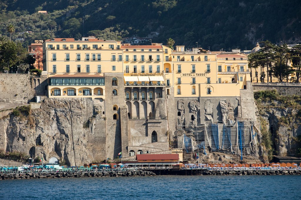 Town of Sorrento, seen from the water 