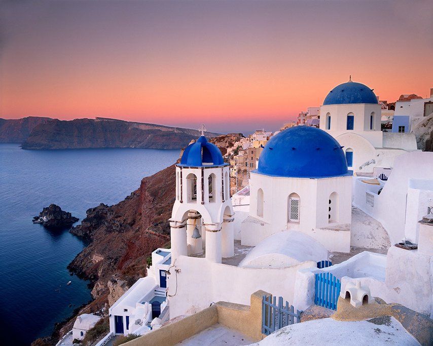 Sunset in Oia