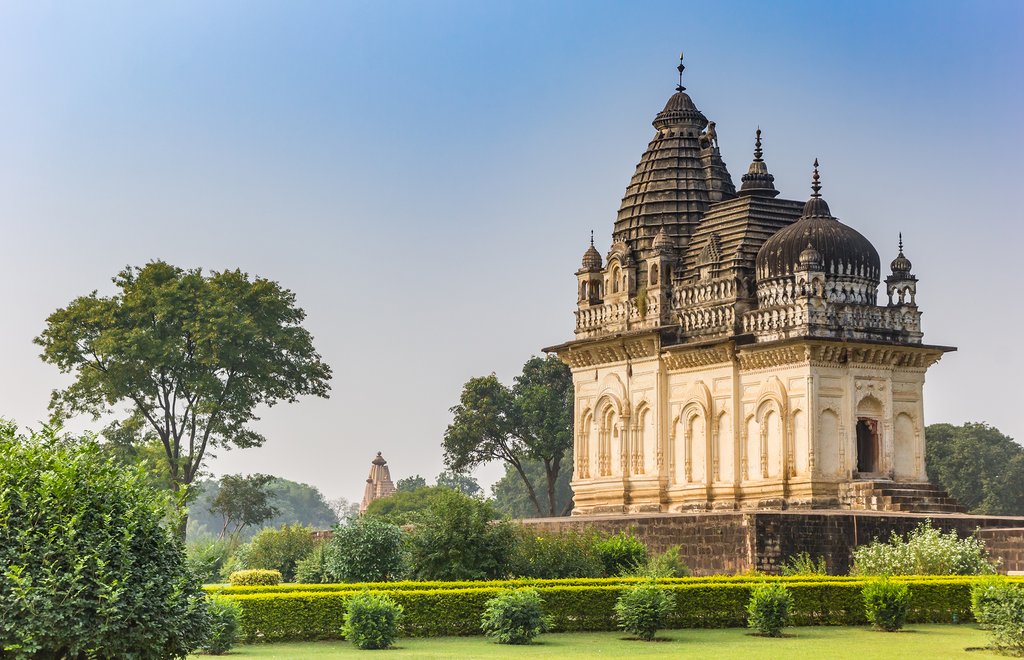 Spend the morning exploring more of Khajuraho's impressive temples