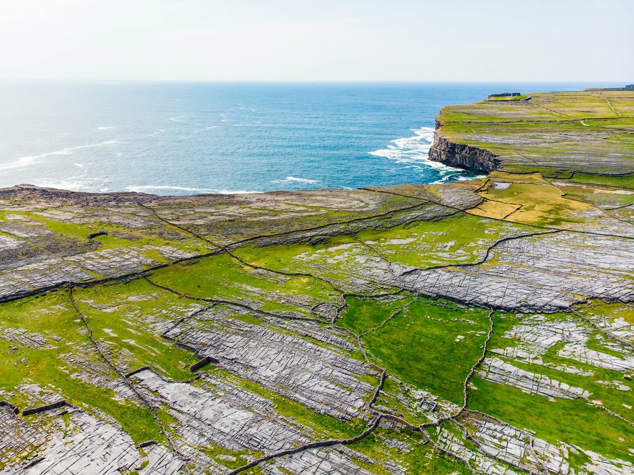Aerial Views of Inishmore, Aran Islands