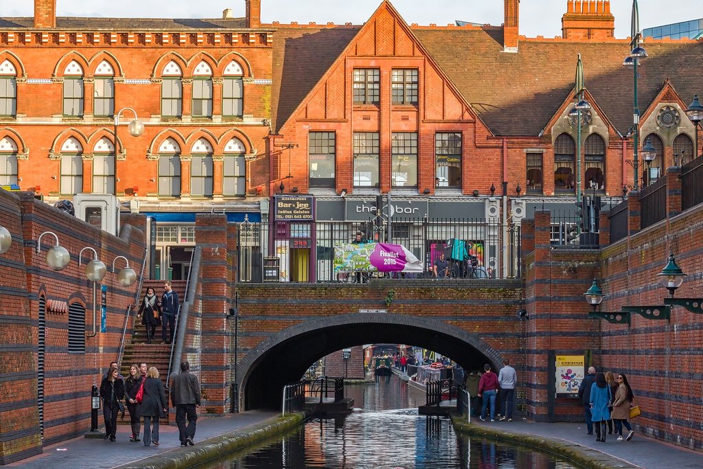 Brindley Place, Birmingham Canals