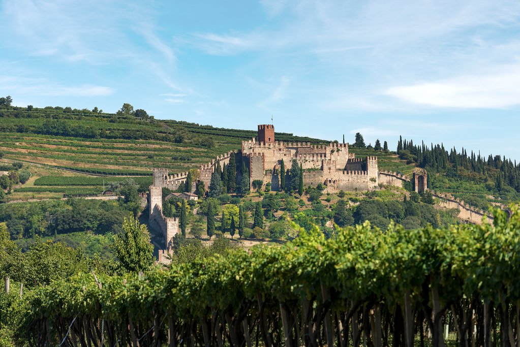 Soave castle, Veneta, Italy