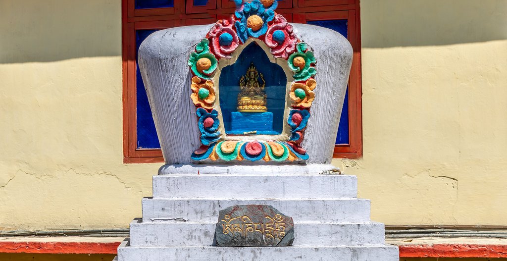 Chorten at a monastery