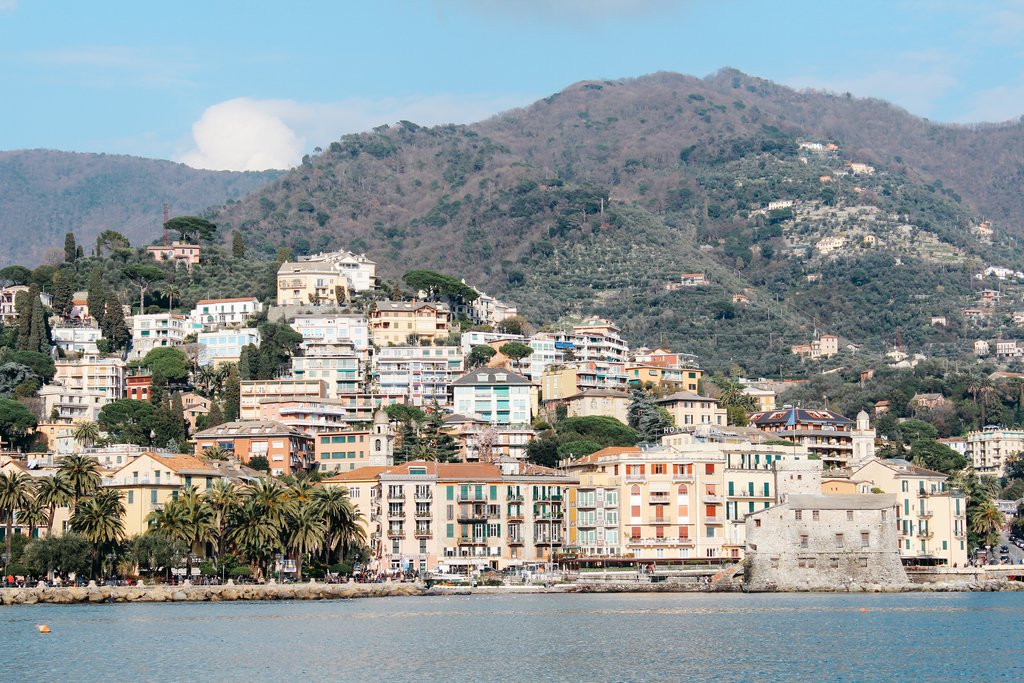 Small coastal village of Rapallo