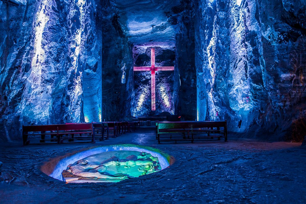 The Salt Cathedral at Zipaquirá