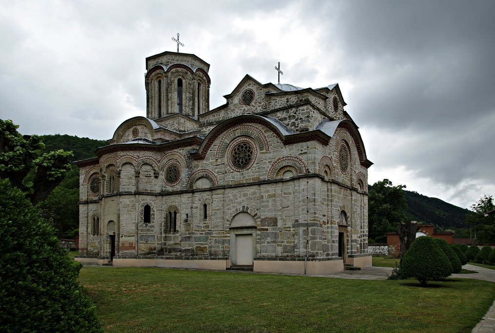 The medieval Ljubostinja Monastery near Vrnjačka Banja