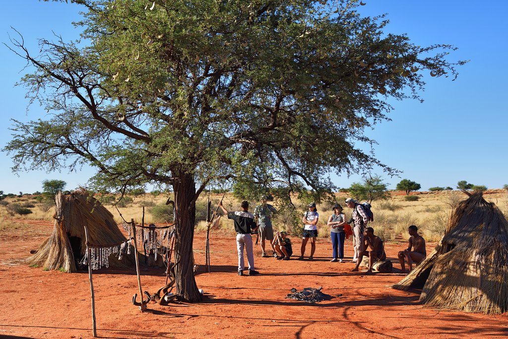 San community Kalahari, Botswana