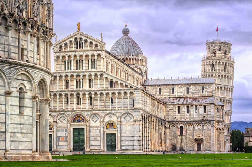 The Spectacular Monuments of Pisa, Italy