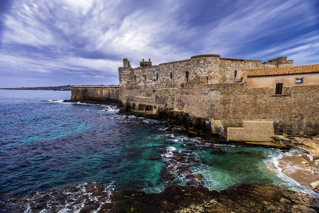 Castello Maniace at the tip of Syracuse's Ortygia Island
