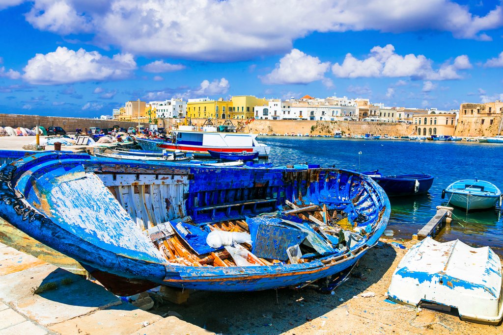 Fishing boat in Gallipoli