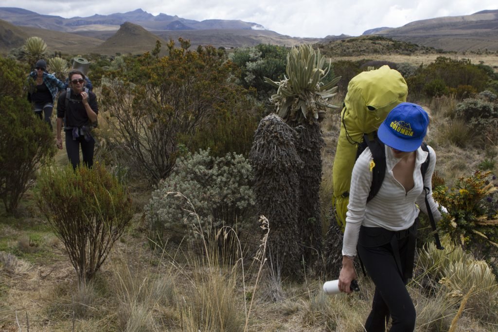 Finishing the high-altitude trek