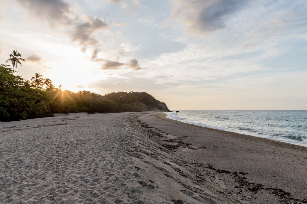 Los Naranjos beach outside of Santa Marta