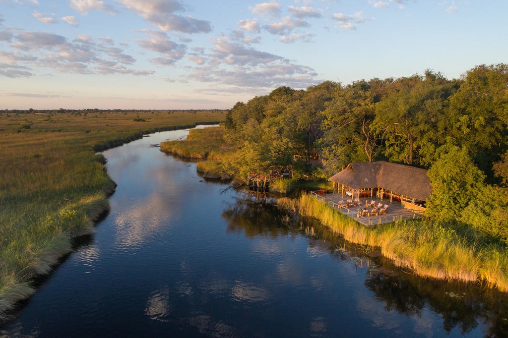 Camping in Botswana