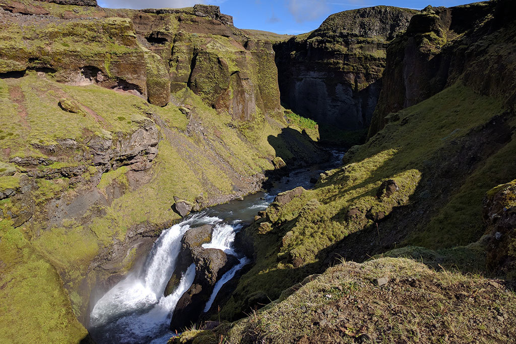 Skógá waterfalls