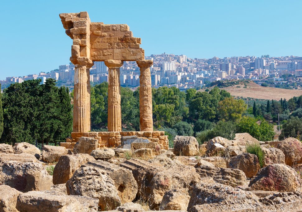 Demeter and Persephone sanctuary (formerly Temple Castor and Pollux)