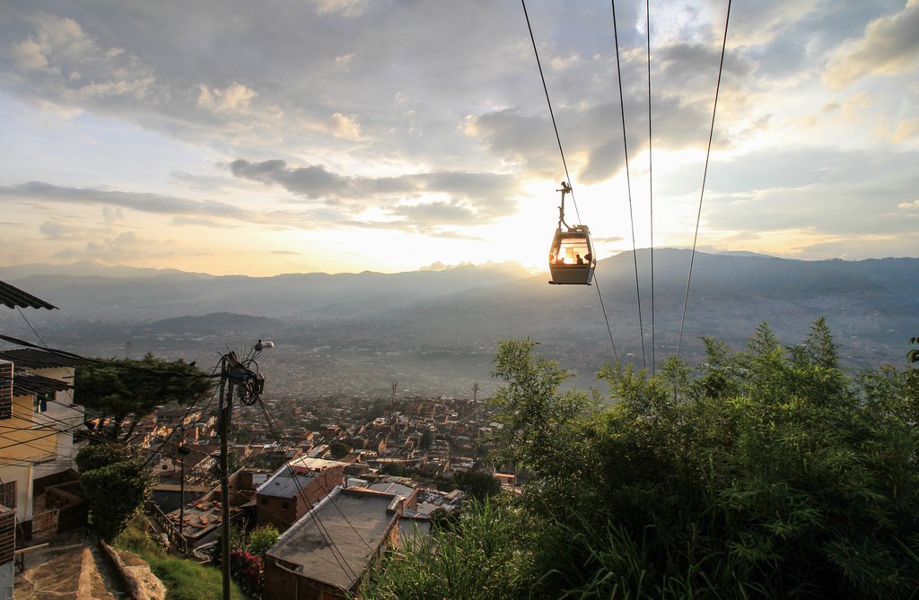 The Metrocable, Medellín
