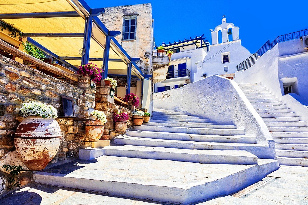 Winding traditional streets
