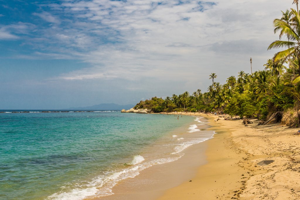 Beach in Tayrona