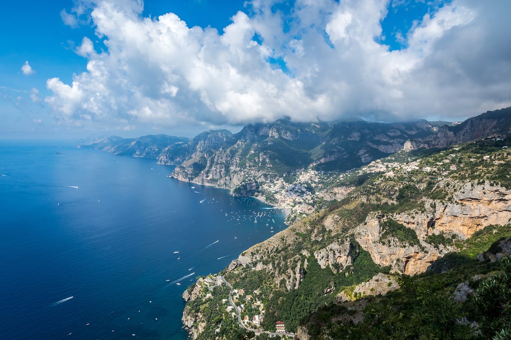 View From the Path of the Gods (Sentiero degli Dei) Hike