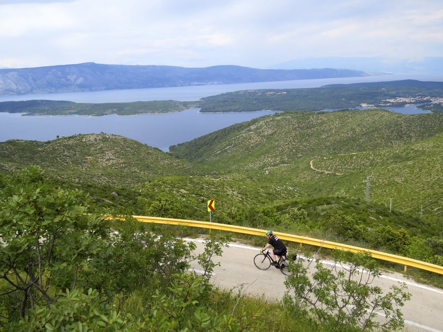 Cycling the hills of Croatia