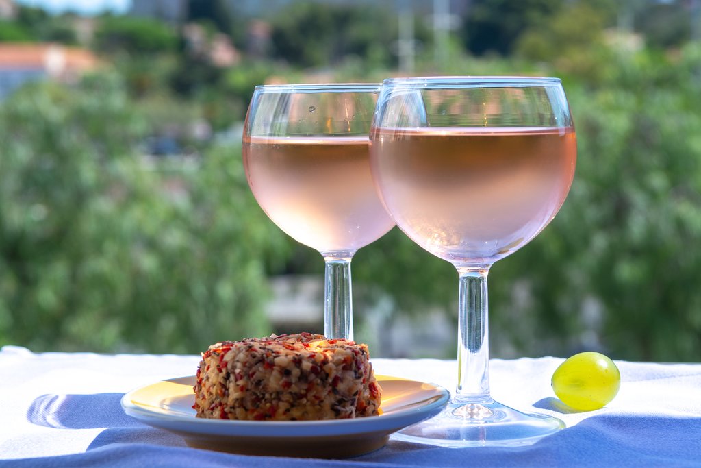 Rose wine of Provence